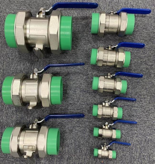 Ppr Male  Union Ball Valve High Pressure Strong Quality Water Flow Control 2