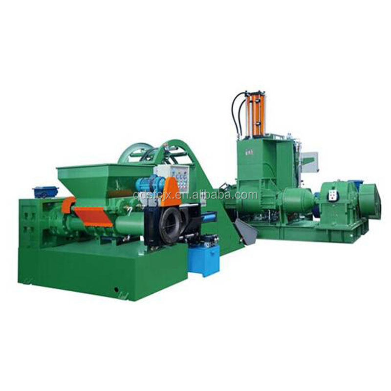 New innovative hot feeding rubber strainer / rubber straining machine