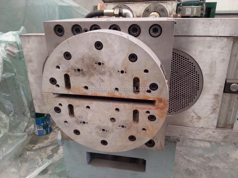 New innovative hot feeding rubber strainer / rubber straining machine
