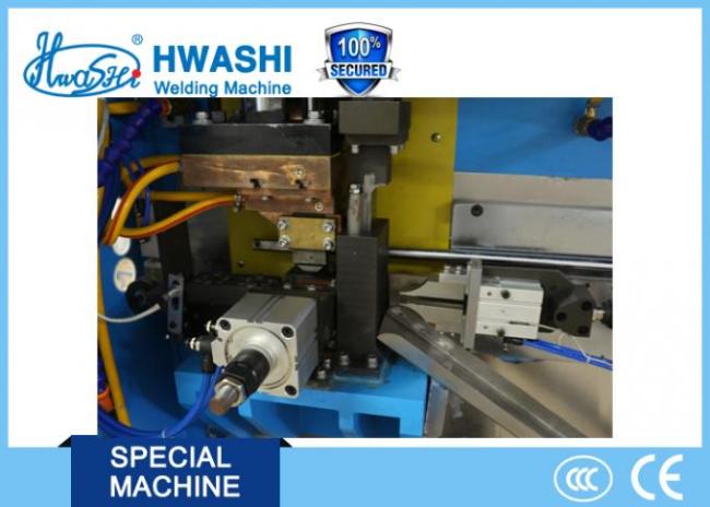 Hwashi Automatic Resistance Spot Welder , Copper Braided Wire Welding Machine